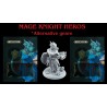 Personnage heros alternatif mage knight 3D En Résine