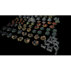 Terrain Mage Knight 3D haute qualité résine