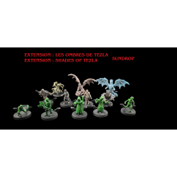 Monstre mage knight 3D miniatures 73 figurines En Résine