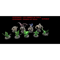 Monstre mage knight 3D miniatures 73 figurines En Résine