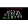 Monstre mage knight 3D miniatures 73 figurines En Résine