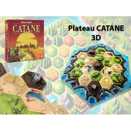 Catan  3D Jeu de base